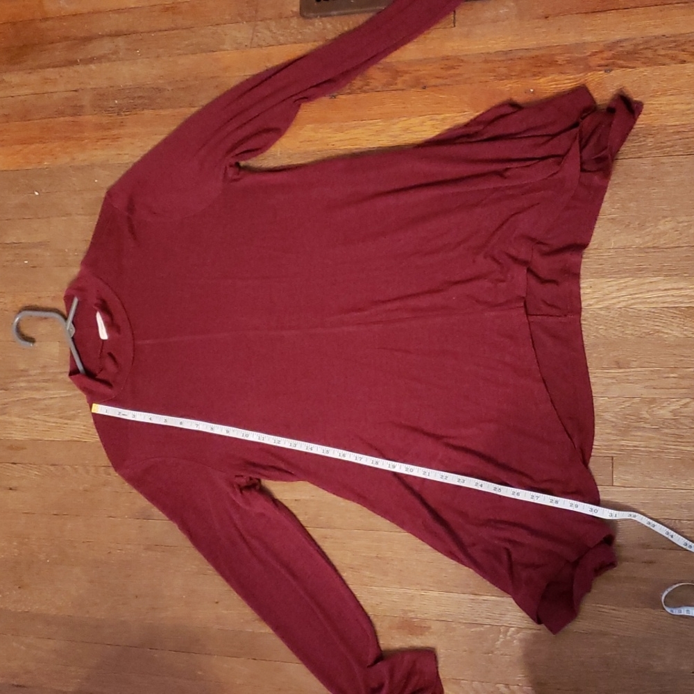 Maroon cupio sweater dress XL